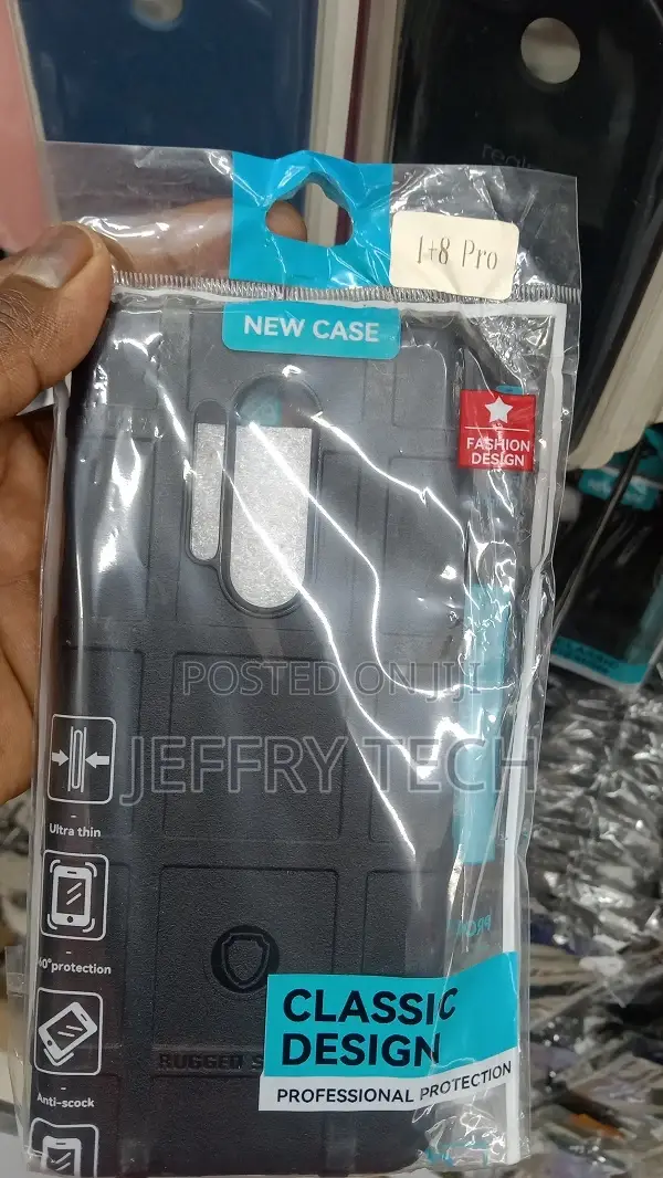 Oneplus 8 Pro Case Cover Anti-Knock Rugged Hard Armor Back