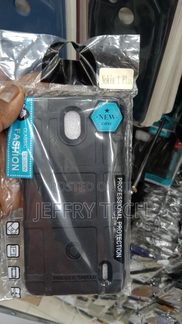 Anti-Shock Texture Tough Shockproof Case for Nokia 1 Plus - main view