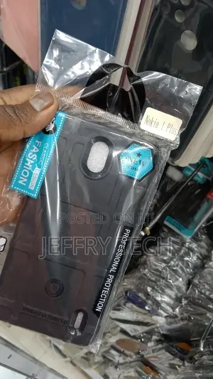 Anti-Shock Texture Tough Shockproof Case for Nokia 1 Plus