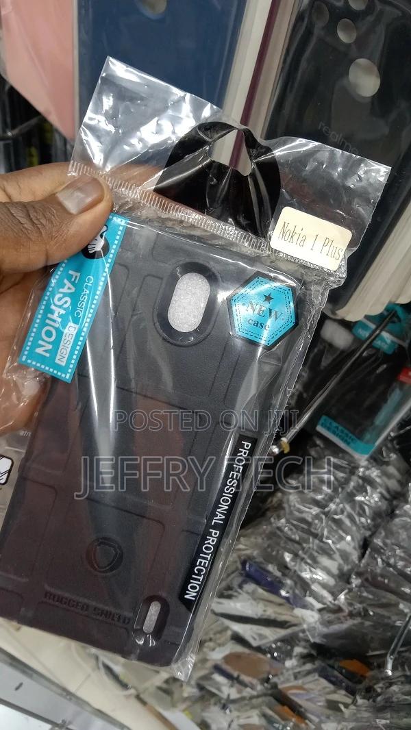 Anti-Shock Texture Tough Shockproof Case for Nokia 1 Plus - thumbnail 2