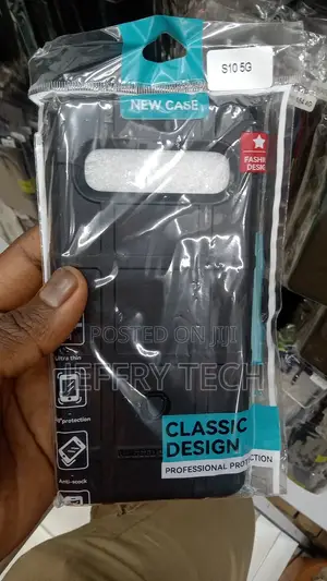 Samsung Galaxy S10 5G Black Shockproof Rugged Shield Full Co