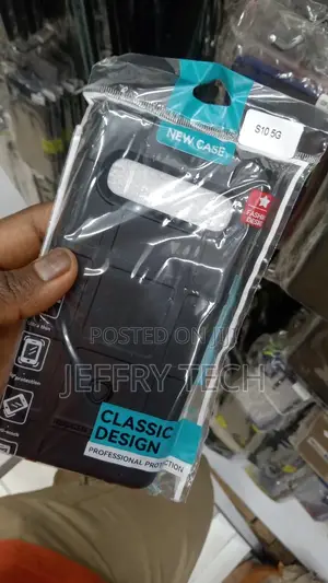 Samsung Galaxy S10 5G Black Shockproof Rugged Shield Full Co