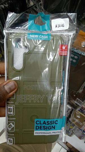 Samsung Galaxy A14 4G Full Coverage Shockproof TPU Case(Army - thumbnail 2