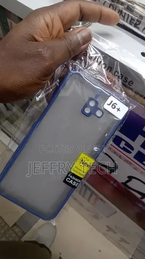 Back Cover for Smoke Samsung Galaxy J6 Plus Clear Back Shock