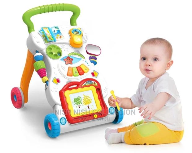 2 in 1 Multifunctional Baby Push Walker - thumbnail 2
