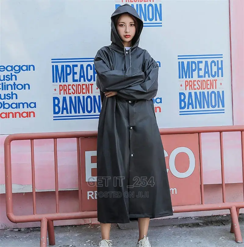 Adult Hooded Rain Coat