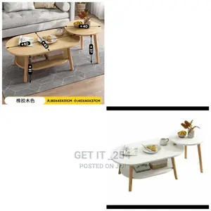 Morden Luxury 2 in 1 Coffee Table
