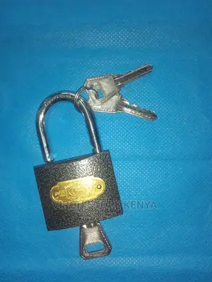 Hard Circle Small Padlock With Three Keys