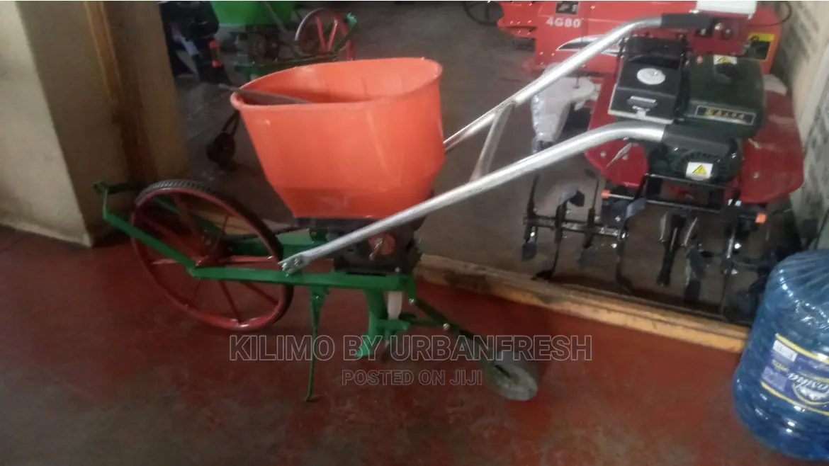 Push Seeding Planter.