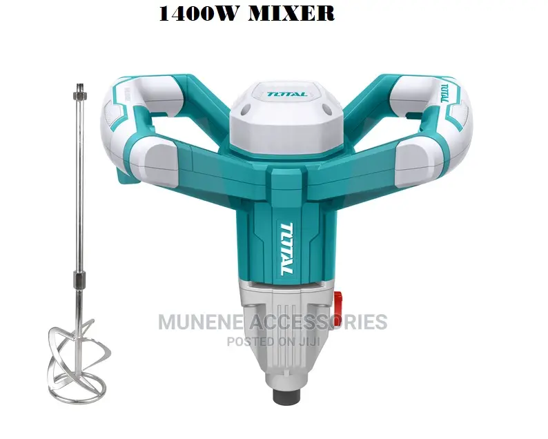 TOTAL Industrial Electric Mixer 1400w With MIXING PADDLE INC