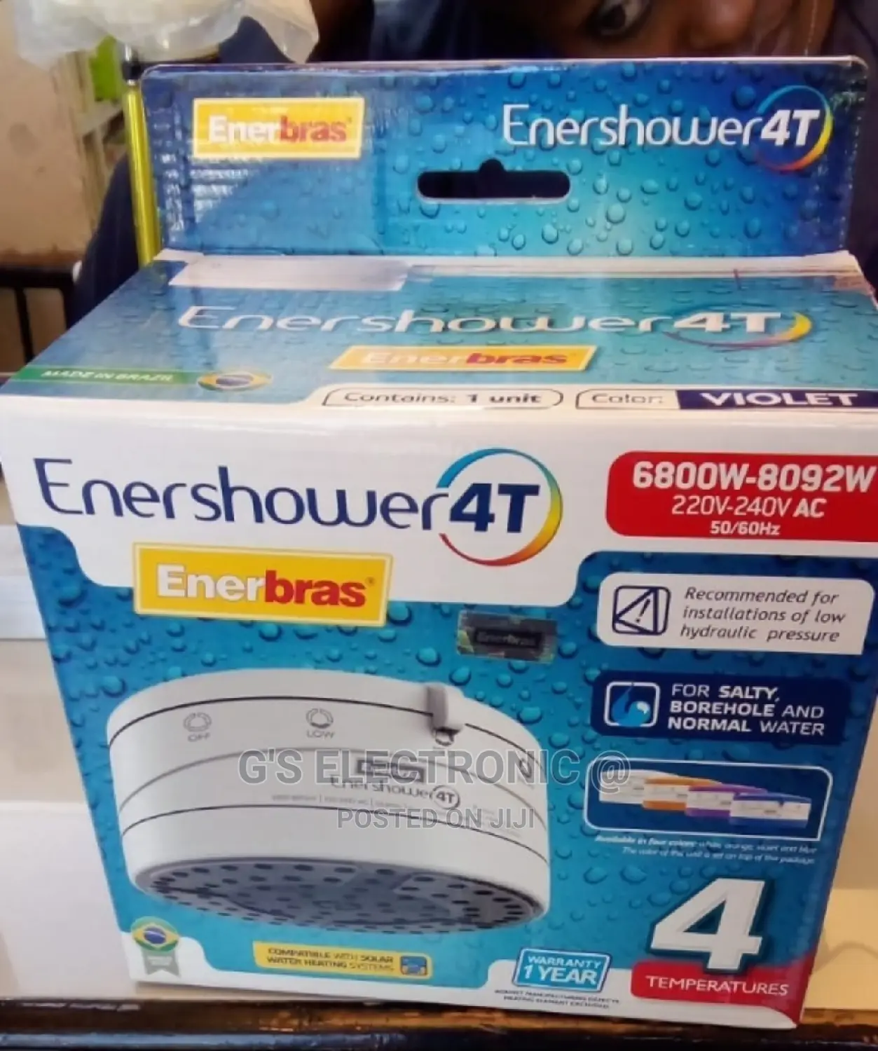 Enerbras 4t Instant Shower