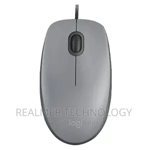 Logitech USB Silent Mouse M110 – Mid Grey – 910-005490 ￼