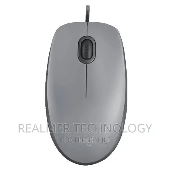 Logitech USB Silent Mouse M110 – Mid Grey – 910-005490 ￼