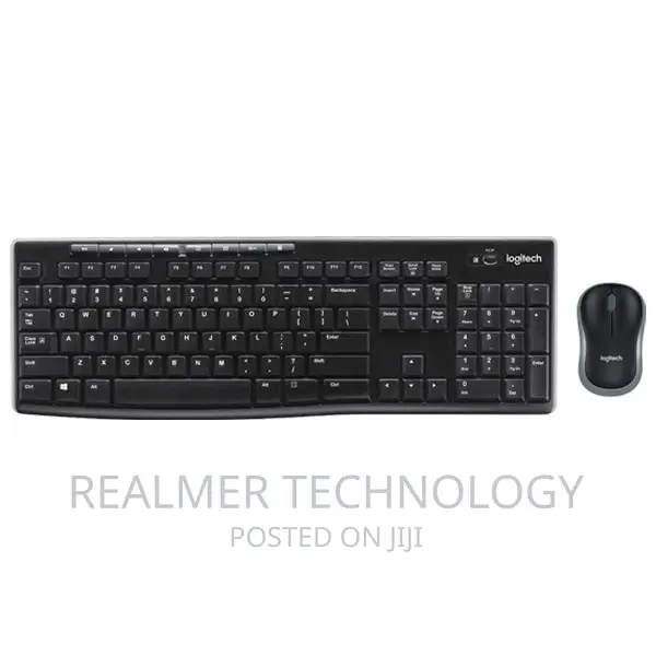Logitech Wireless Keyboard Mouse MK270 – 920-004509