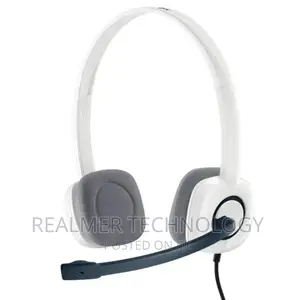 Logitech Stereo Headset H150 – White (2*3.5 MM JACK) – 981