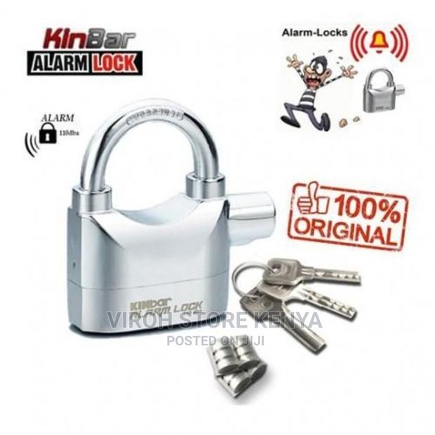 Kinbar Siren Alarm Padlock, Heavy Duty Padlock