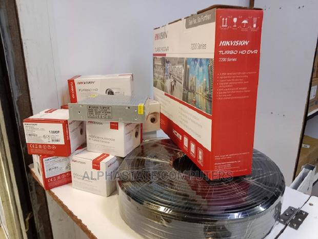 Six 6 CCTV Cameras Security Surveillance Complete Alphastate