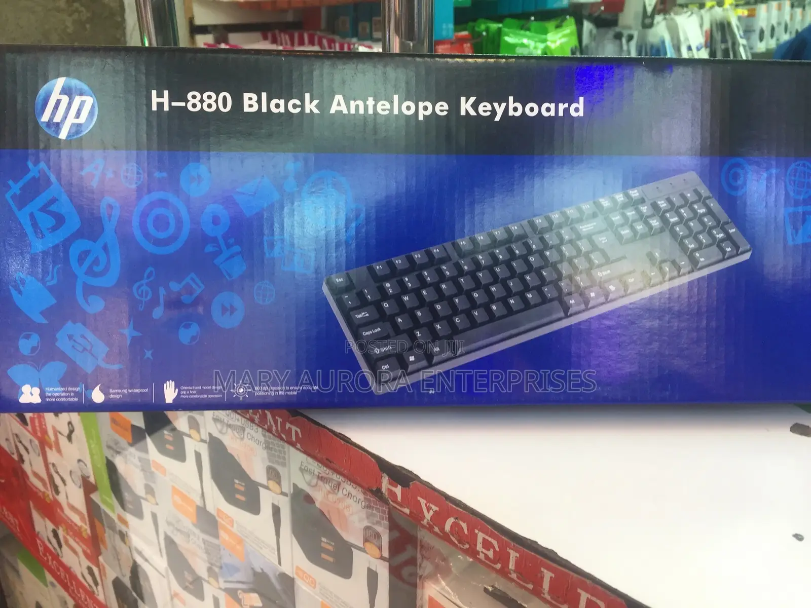 ATJ-818 Black Antelope Keyboard
