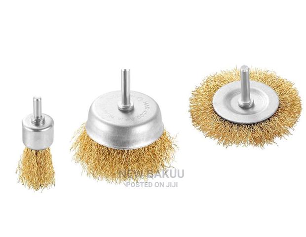 Uyustools Wire Brush Set 3 Pieces Ebr301 - main view