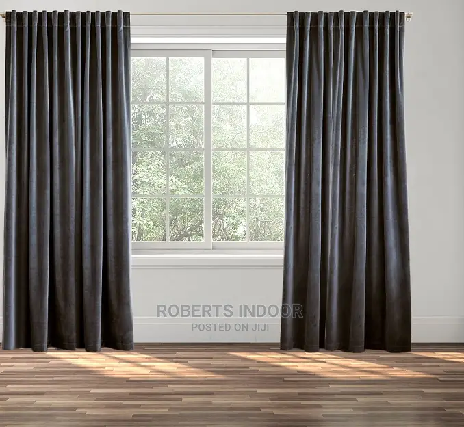 Style Your Window With This Grey Curtains