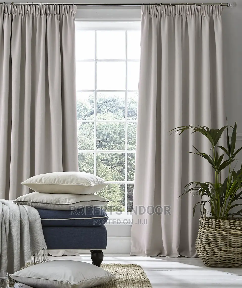 Stylish Beige Curtains