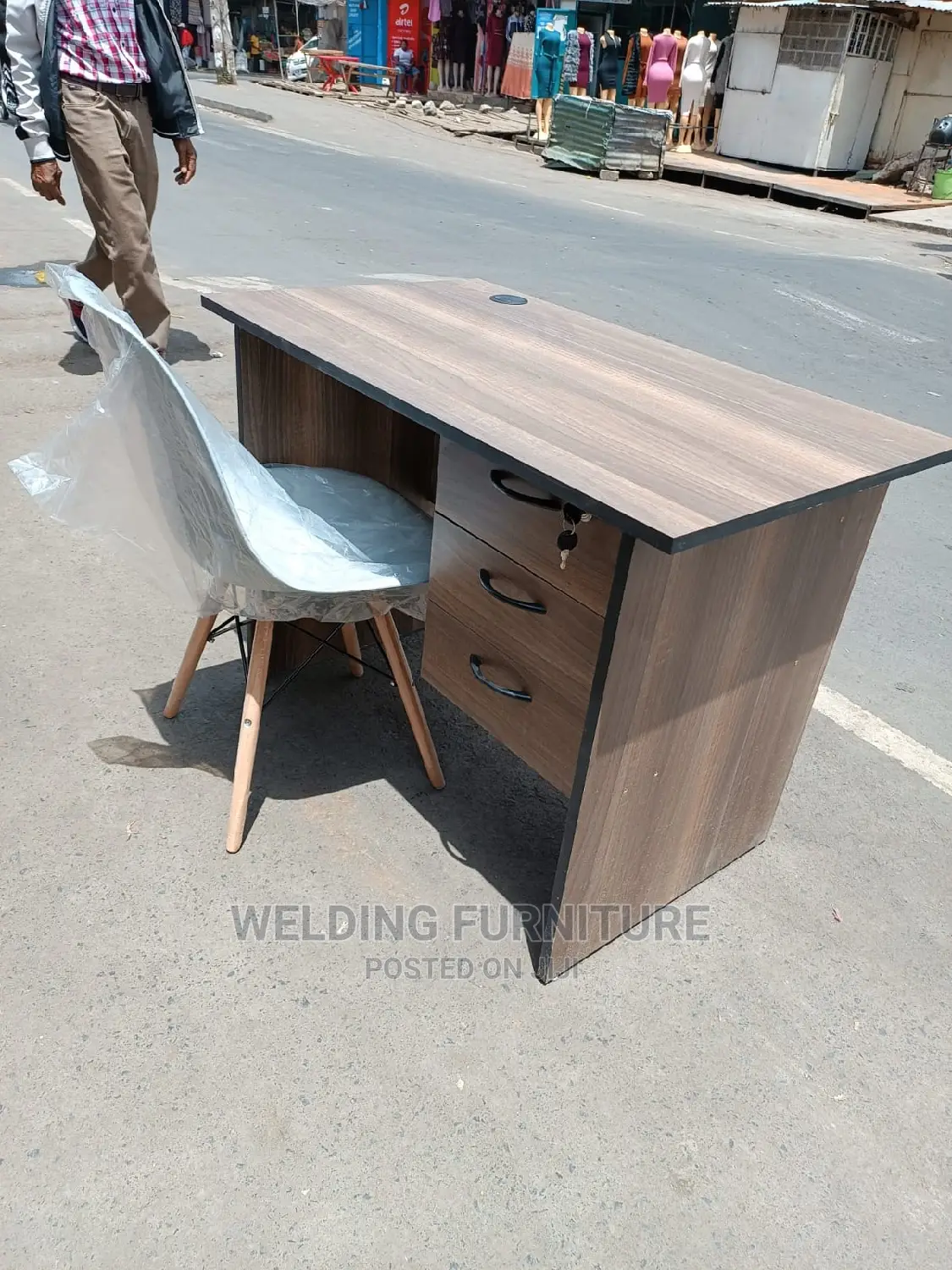 Eames Chairs, Desk Available Also