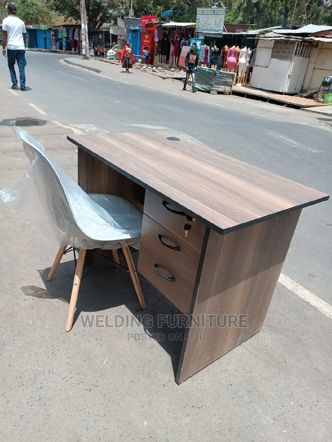 Eames Chairs, Desk Available Also