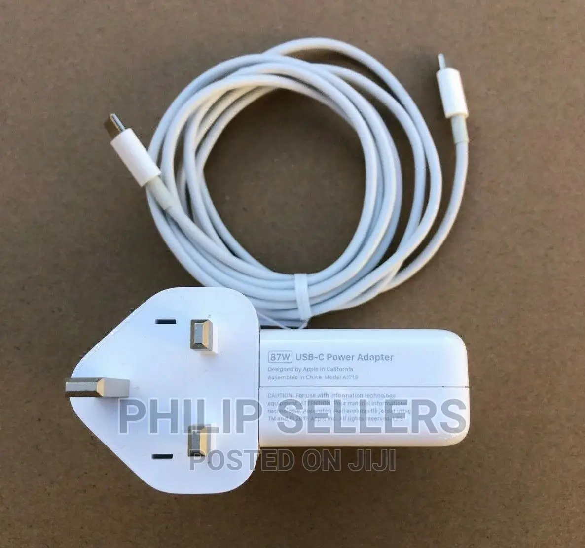 Genuine Apple 87W USB-C Macbook Pro Air Power Adapter Char