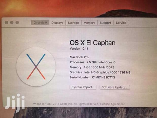 Laptop Apple MacBook Pro 4GB Intel Core i5 HDD 500GB - thumbnail 3