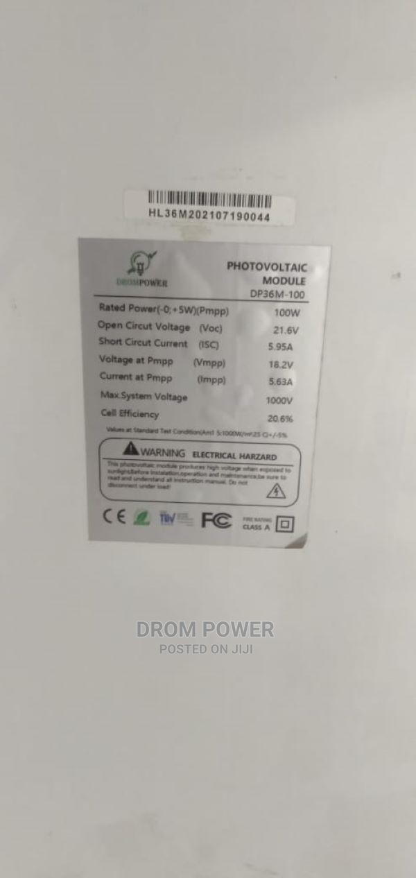Solar Panel Drom 100w Mono - thumbnail 2