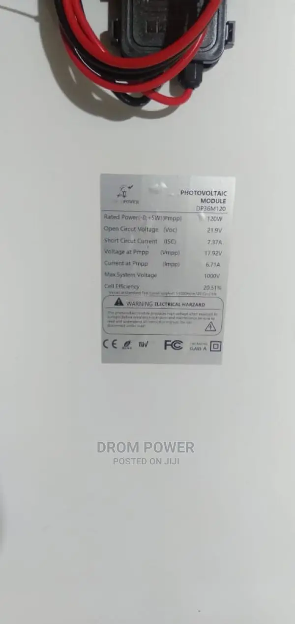 Solar Panel 120w Mono