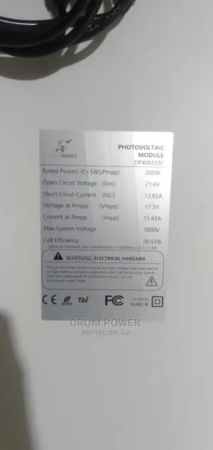 Solar Panel Drom 200w