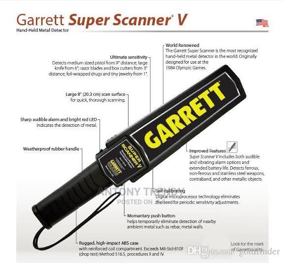 Super Scanner Metal Detector - main view