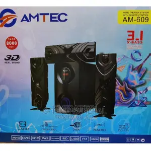 Amtec Am-609 3.1ch Multimedia Speaker System
