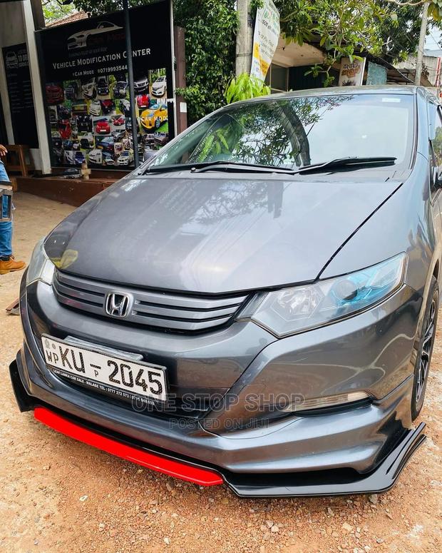 Front Lip Black Red - main view