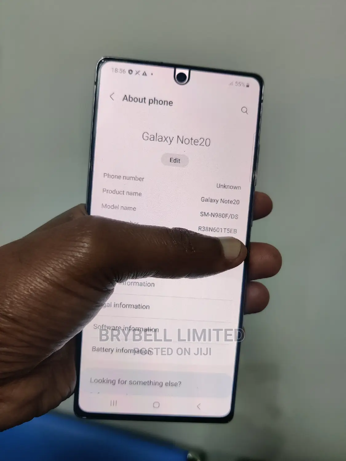 Samsung Galaxy Note 20 256 GB Gray