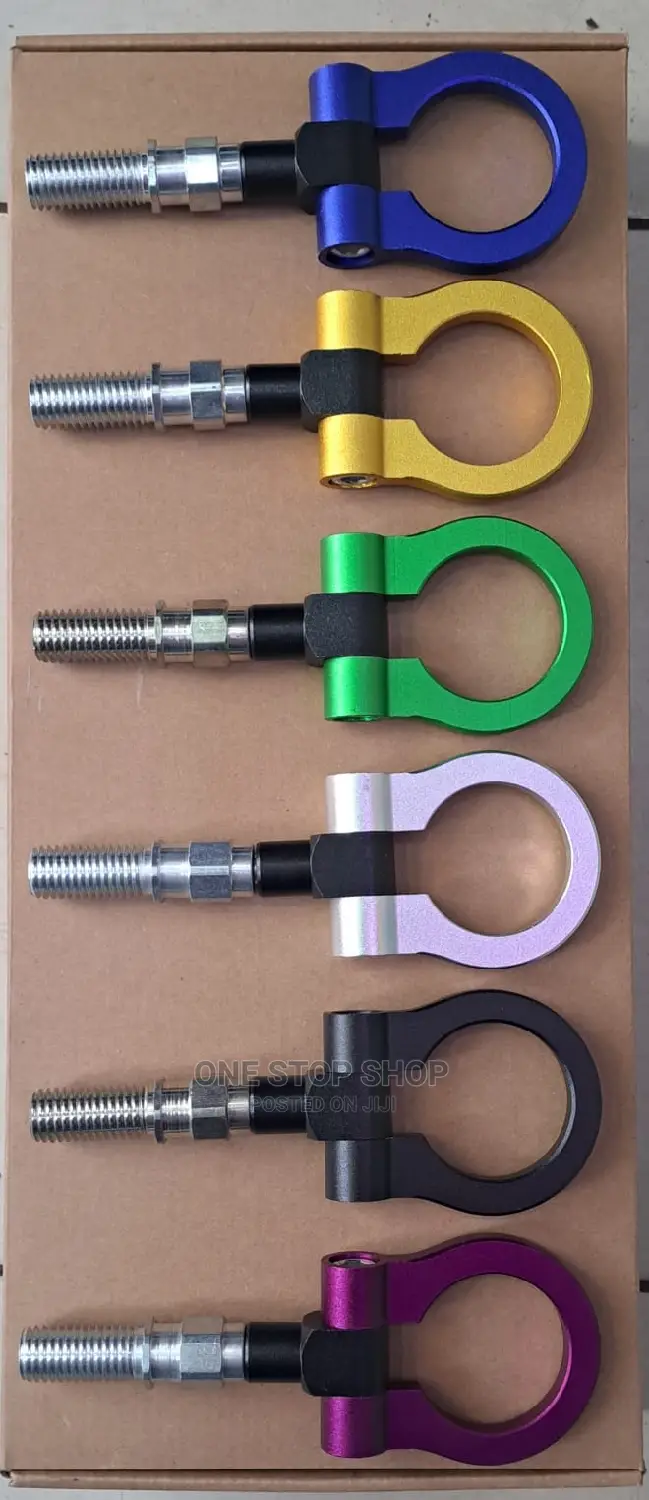 Different Colors Universal Fit Screw Front Tow Hook