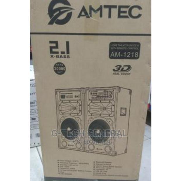 Amtec Am-1218 12" Pair Powered Speaker - main view