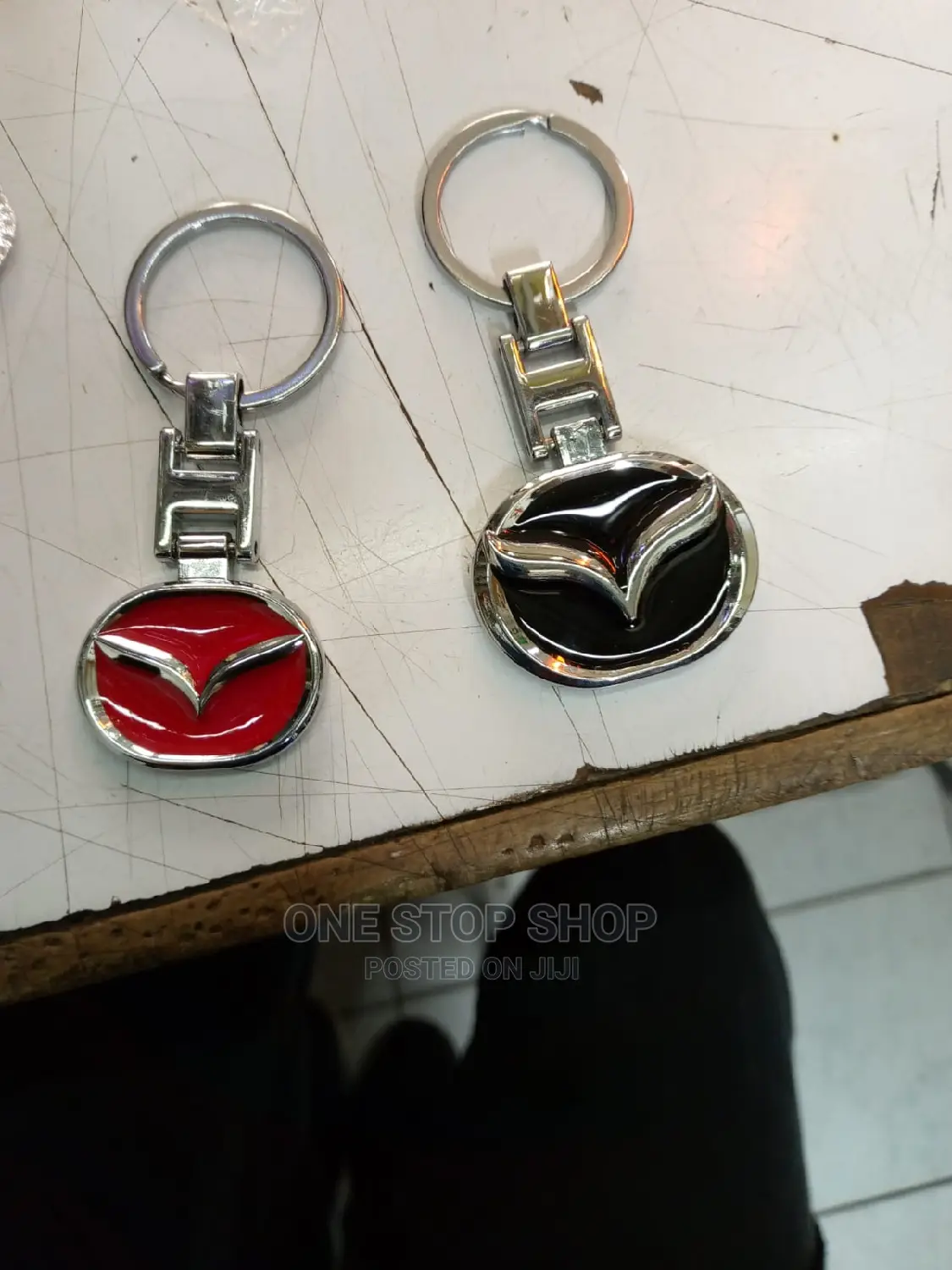 Mazda Key Chain (Black or Red)