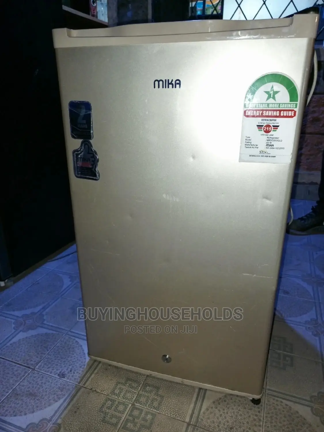 Mika 90L Fridge
