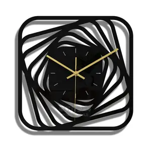 Nordic Minimalist Wall Clock Art.