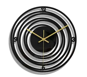 Nordic Minimalist Wall Clock Art.