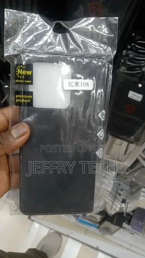 Redmi 10A Flip Case | Premium Leather Finish Flip Cover | Wi