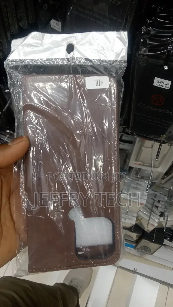 Flip Cover Redmi A1 Plus | Leather Finish | Shock Proof | Ma
