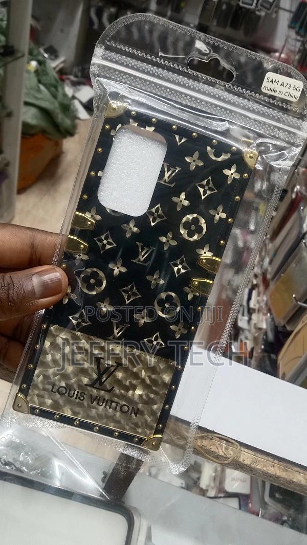 Samsung A73 Protective Frame Louis Vuitton Mirror Cover - thumbnail 3