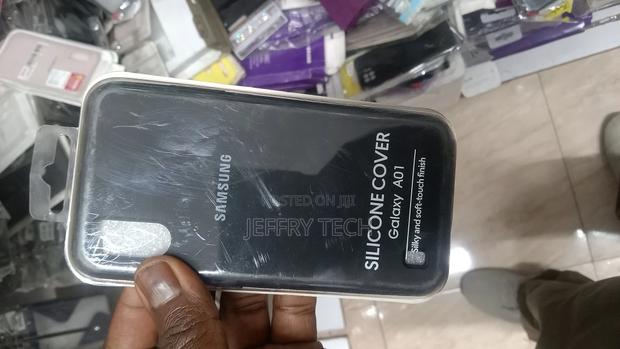 Samsung Galaxy A01 Case, With Tempered Glass Screen Protecto - main view