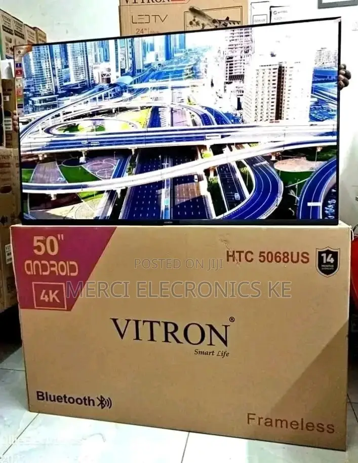 Vitron 5068us 50′′ Inch Frameless Uhd Android Tv