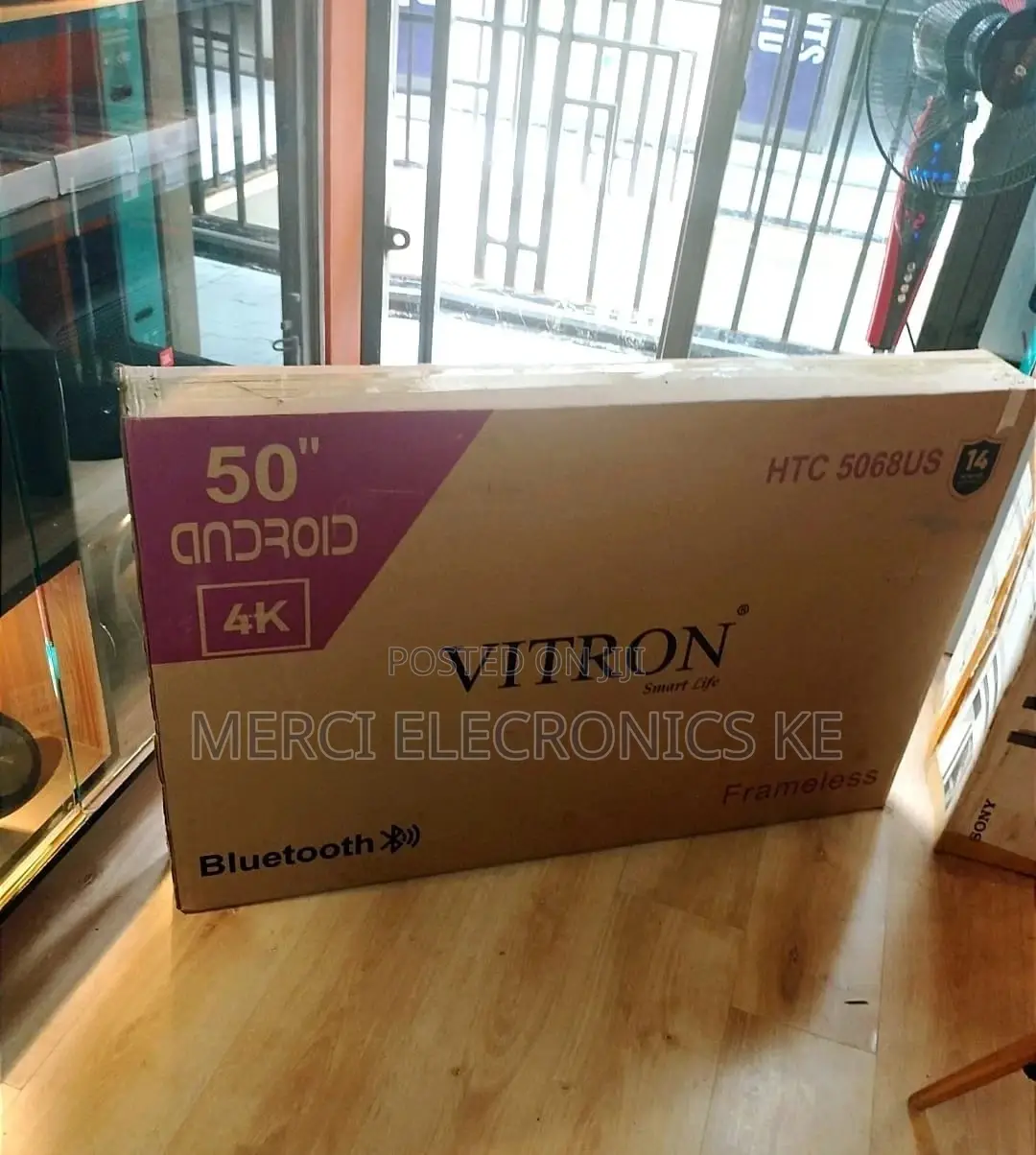 Vitron 5068us 50′′ Inch Frameless Uhd Android Tv