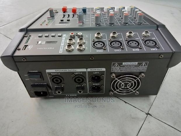 Powered Mixer PMX402- 4channel - main view