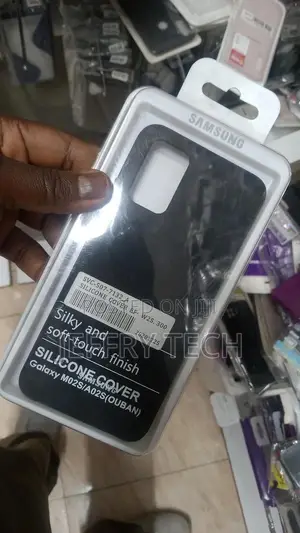 Back Cover for Samsung Galaxy M02s/ F02s ( Silicone|Black )